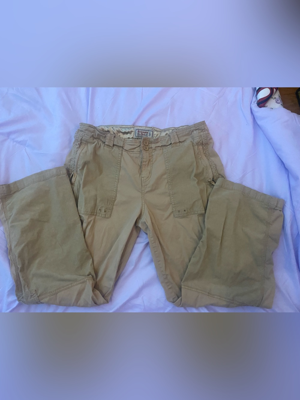 Abercrombie & Fitch Khaki Cargo Pants